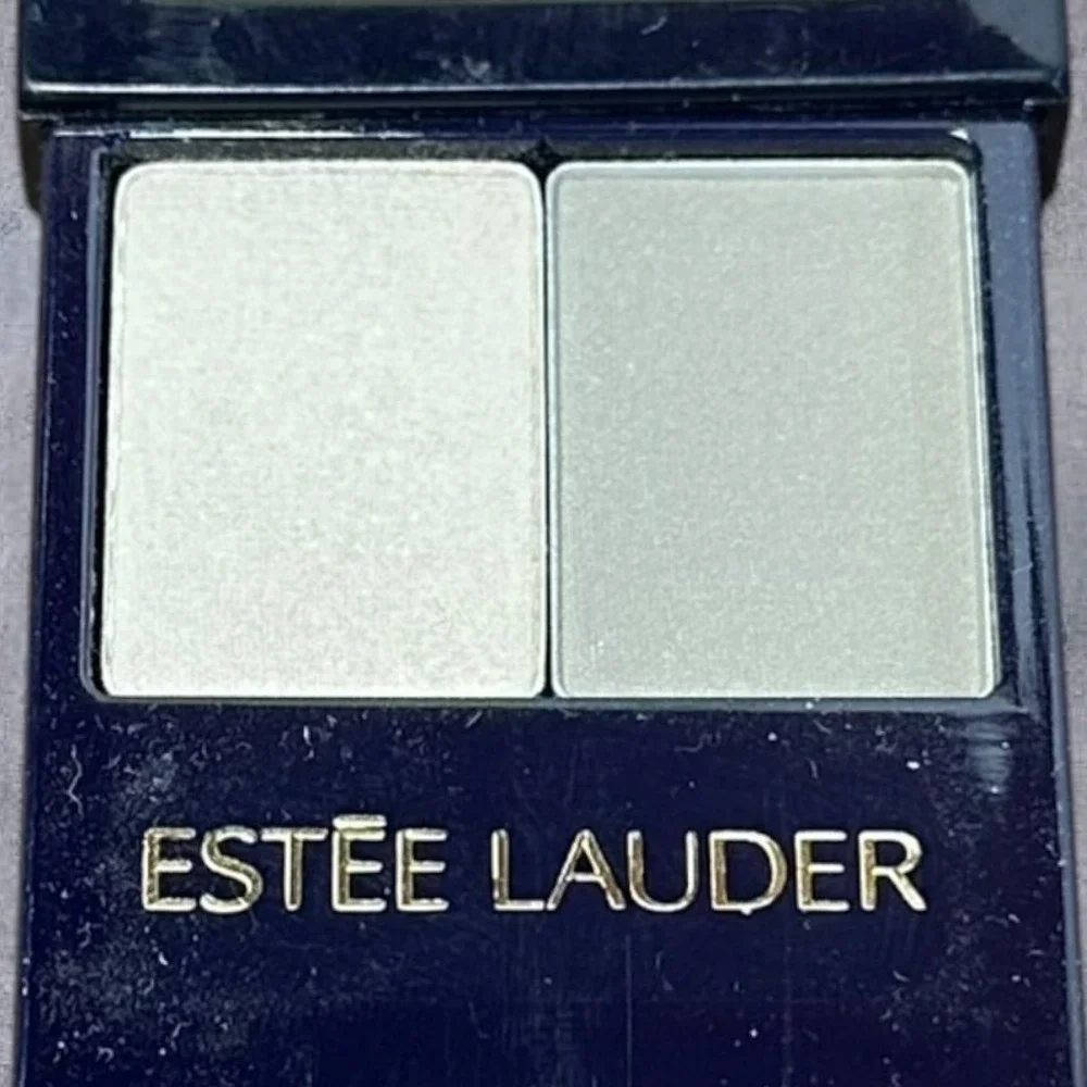 New Estee Lauder Eyeshadow Duo Womens 06‎ Storm Duo Wet/Dry Compact